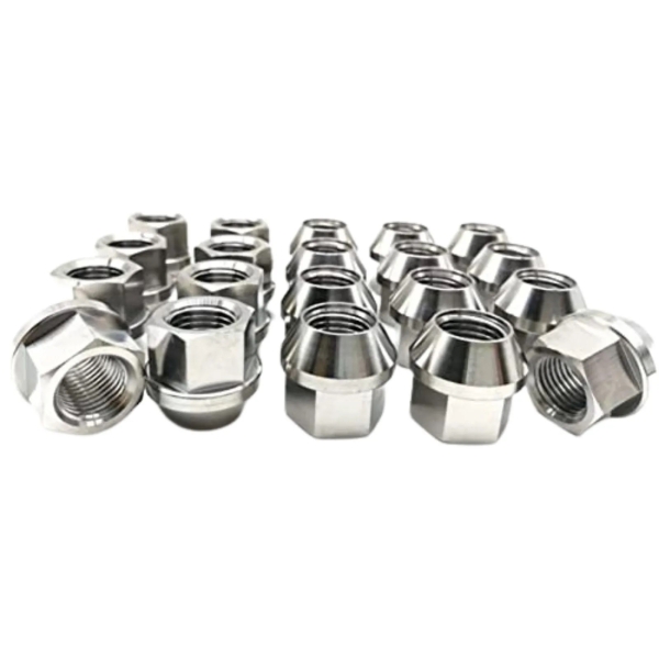 M12x1.5 Titanium Wheel Nuts Short Open - Rison