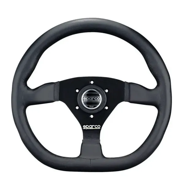 Sparco L360 Flach Sport Lenkrad LEDER 330mm - TÜV