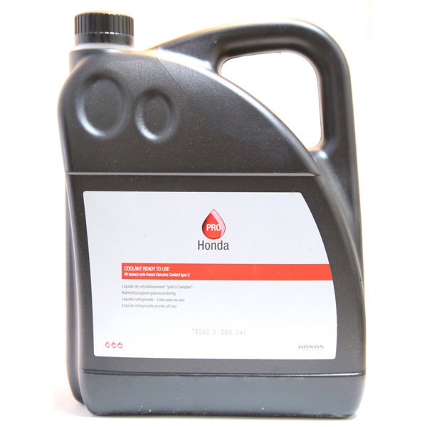 Honda OEM Genuine Type-2 Blue Coolant - Pre-Mixed 5L