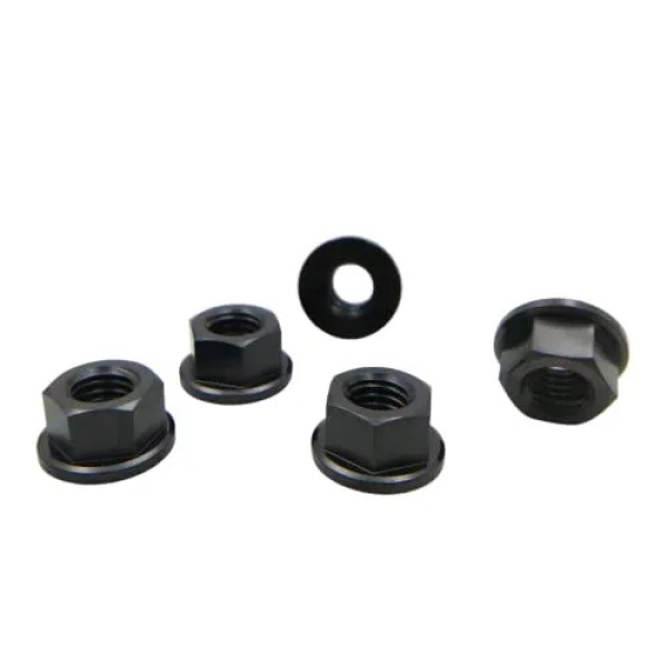 Titanium Hex Flanged 5 pieces Nut - Rison