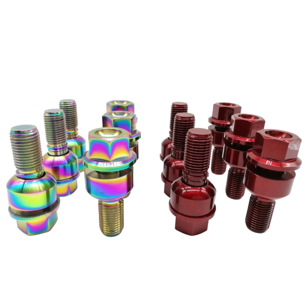 M14x1.5 Titan Lug Bolts for Porsche 911 Boxster Macan Cayman Panamera - Rison