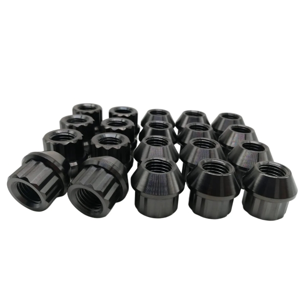 M14x1.5 Titan LugNuts 12PT Spline Kurz - Rison