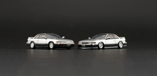 1/64 Nissan Silvia PS13  Silber - BM Creations