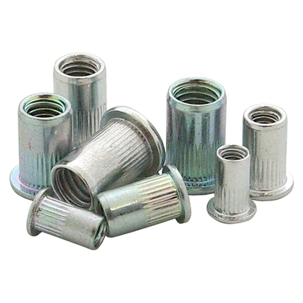400x Einziehmuttern Box