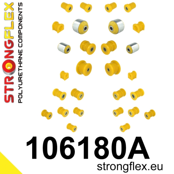 Mazda MX-5 NC Suspension Bushing Kit SPORT STRONGFLEX PU 106180A