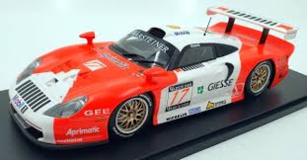 1/18 1997 Porsche 911 gt1 #17, Red/ White - Werk83