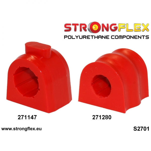 Subaru Impreza Legacy Forester Suspension Bushing Kit STREET STRONGFLEX PU 276077B