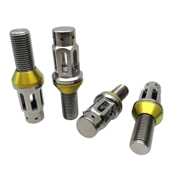 M14x1.5 Titanium Wheel Bolts Lug Nut Style - Rison