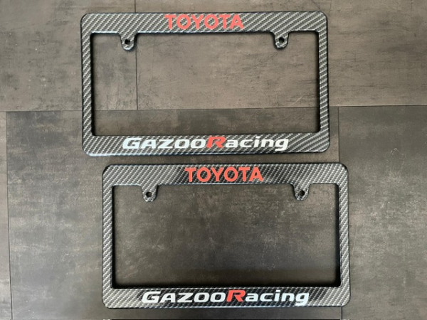 JDM Kennzeichen Rahmen Original Toyota Gazoo Racing