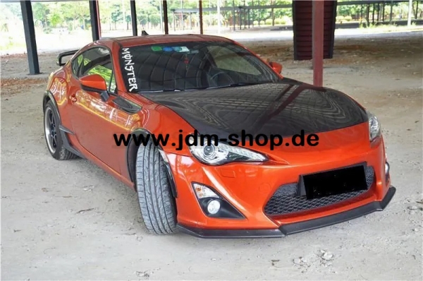 CarbonWorks Carbon Subaru BRZ / Toyota GT86 Front Lip