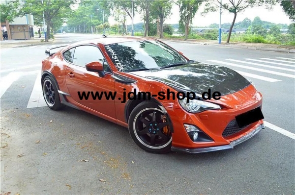 CarbonWorks Carbon Subaru BRZ / Toyota GT86 Front Lip