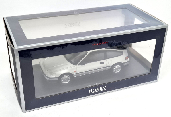 1/18  Honda CRX 1990 Silber Model - NOREV