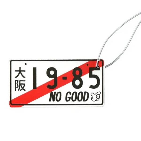 Plate 19-85 No Good Car Air Freshener - Floral Scent