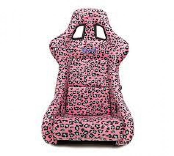 NRG Bucket Seat Savage Series Leopard