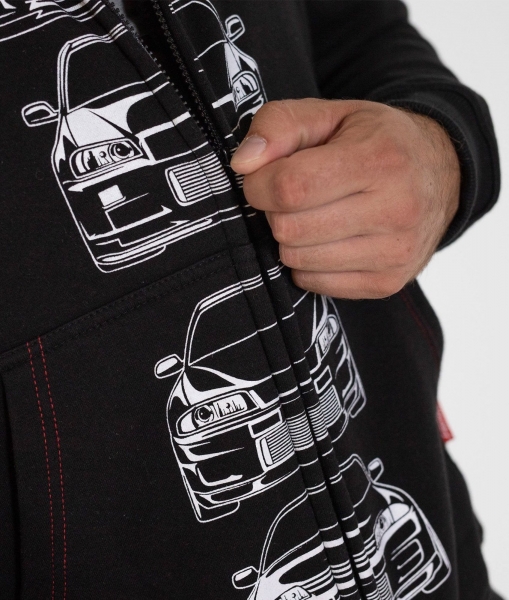 Hardtuned Nissan Skyline GTR Zipper Hoodie