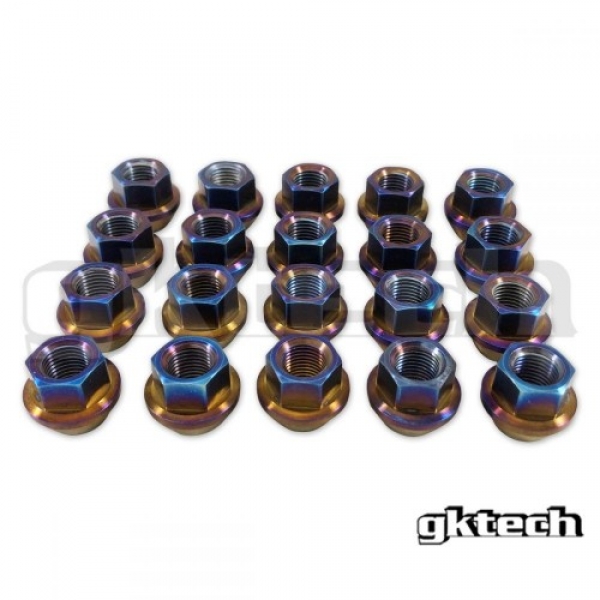 Open Ended Burnt Titanium M12X1.25 GKTech