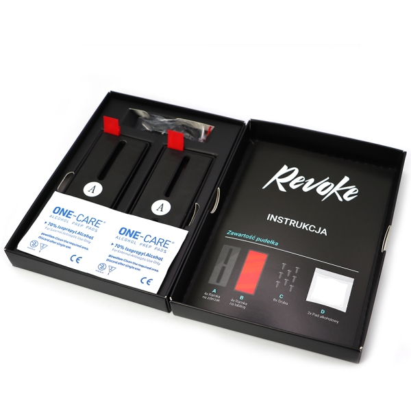 Revoke Kennzeichen Halter Rahmen Magnetisch für Vorne & Hinten