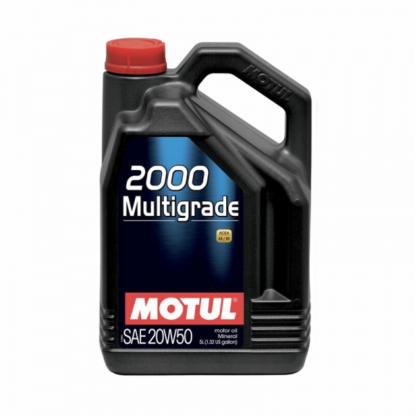 Motul 2000 Multigrade 20W50 Motor Öl 5L