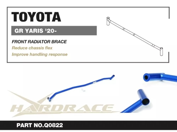 Hardrace Toyota Yaris GR Front Radiator Brace