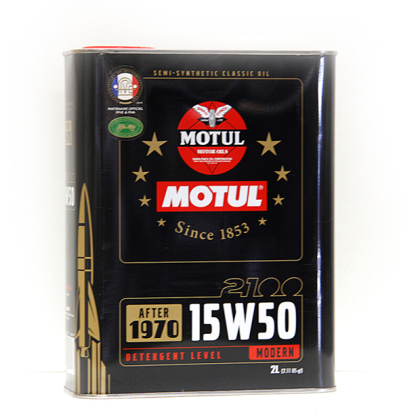 Motul 2100 Classic 15W50 Historique Motor Öl 2L