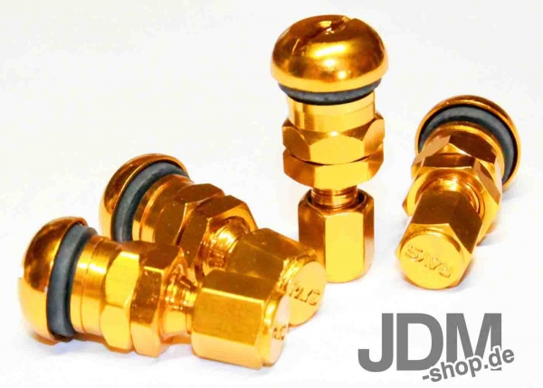 Aluminium Vocuum Tire Valve Stem With Cap 4Pcs/Set