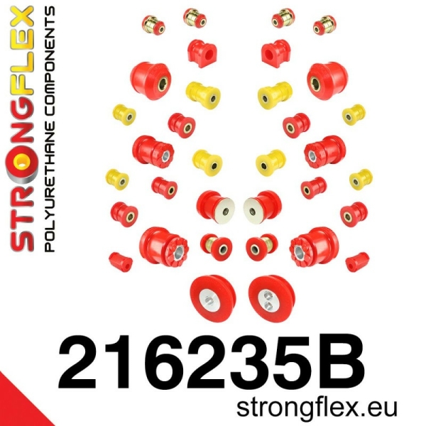 Lexus IS II 05-13 / GS III 05-12 Suspension Kit STREET STRONGFLEX PU 216235B