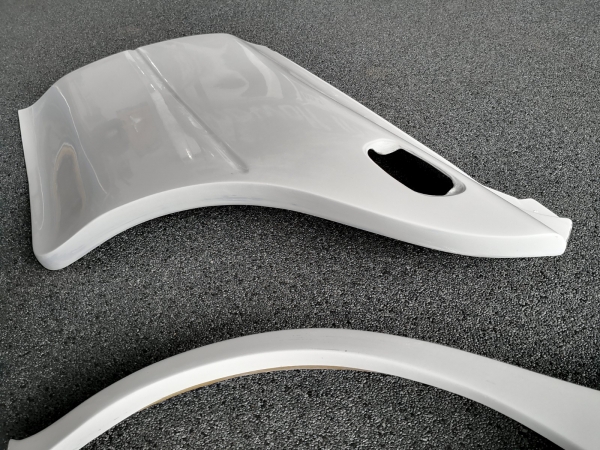 Subaru Impreza 92-00 4D 22B WRC Rear Fenders + Door Caps 4Pc