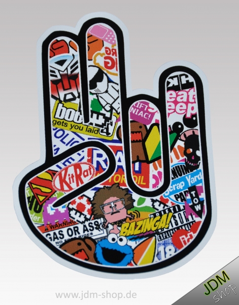 Shocker Sticker Decal JDM USDM DRIFT