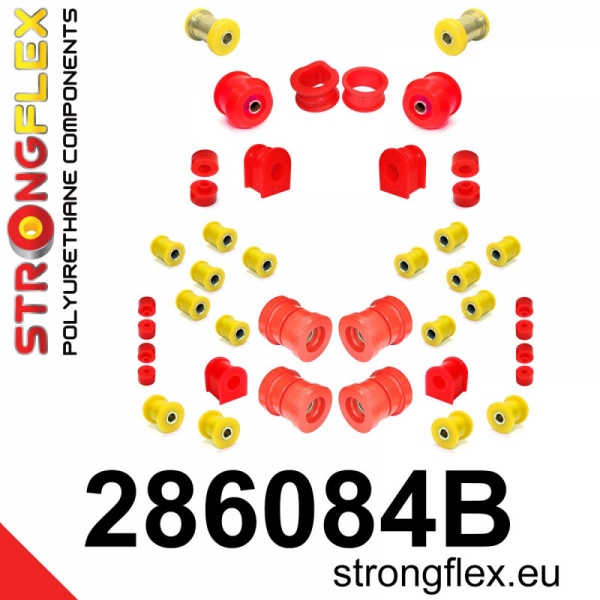 Nissan 180SX 240SX S13 88-93 Silvia Suspension Bushing Kit STREET STRONGFLEX PU 286114B