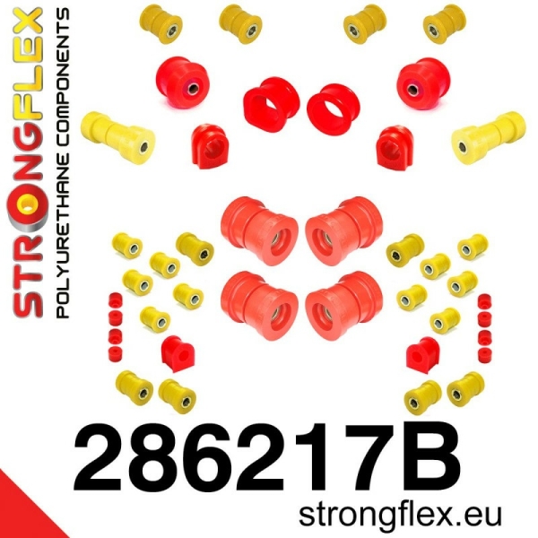 Nissan Skyline R33 R34 RWD Fahrwerk Buchsen Kit STREET STRONGFLEX PU 286217B