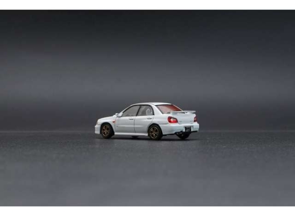 1/64 Subaru Impreza WRX JDM RHD Bug Eye  + Wheels Weiss - BM Creations