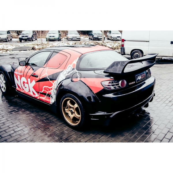 Mazda RX8 Hintere Radlauf Verbreiterungen Seitenteil