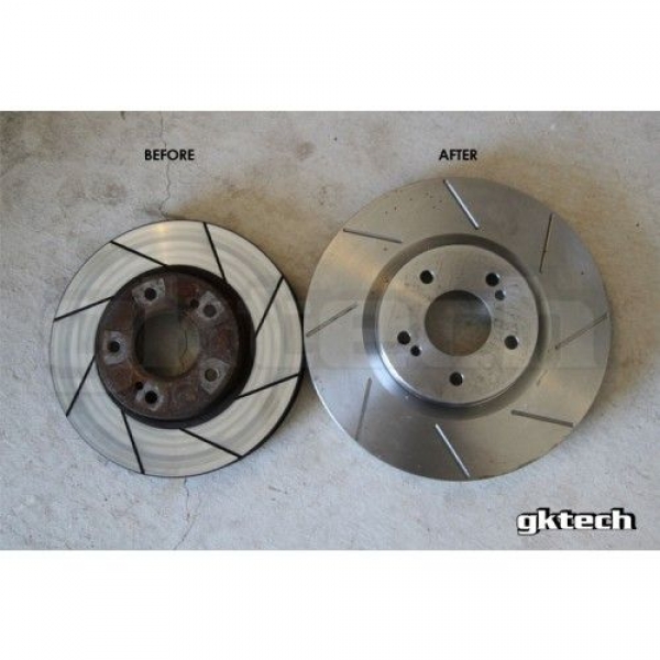 Nissan Z32/R32/S14/S15 Front Caliper Bracket To Suit 324mm R33 GTR Rotor GKTECH
