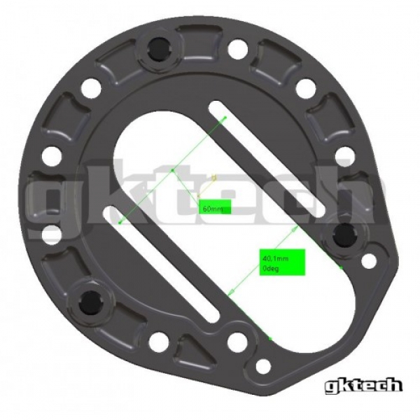 Nissan S-Chassis V2 Offset Strut Tops GKTech