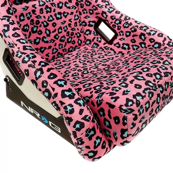 NRG Bucket Seat Savage Series Leopard