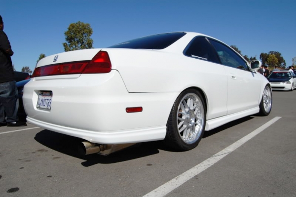 PU Design Honda Accord 98-03 2dr Coupe OEM Optional Style Rear Lip