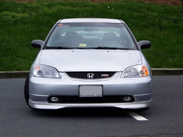 PU Design Honda Civic 01-03 Type R Style Front Lip
