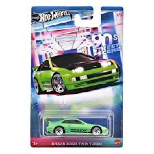 Hot Wheels 1/64 Nissan 300ZX Twin Turbo,green