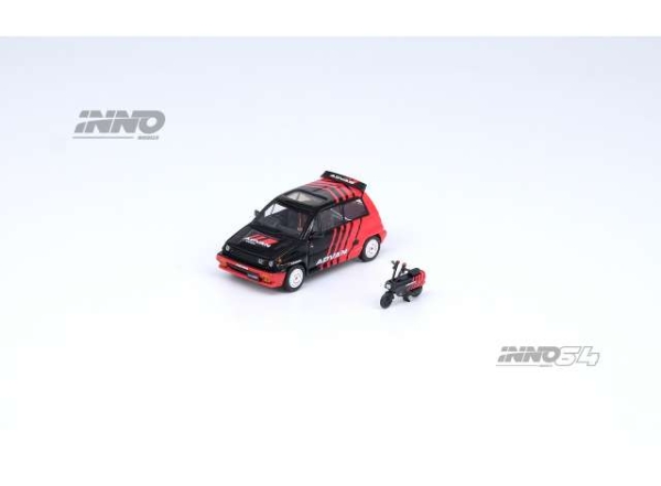 1/64 1984 Honda City Turbo II *Advan* with Advan Livery Motocompo - INNO64