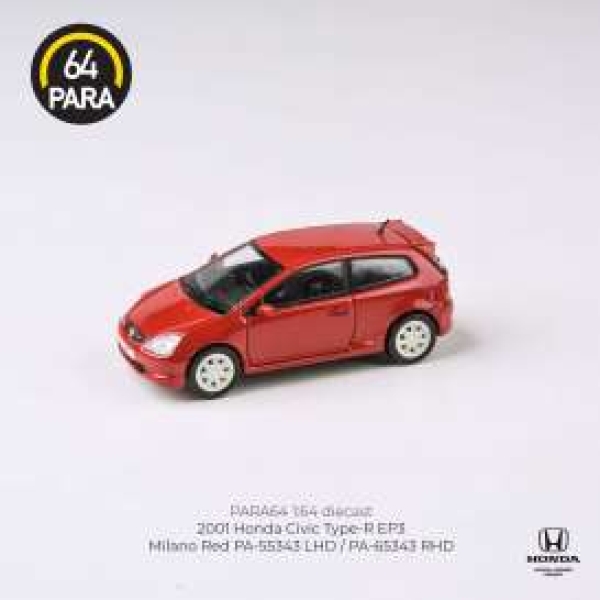1/64 Para64 Honda Civic EP3 LHD Red