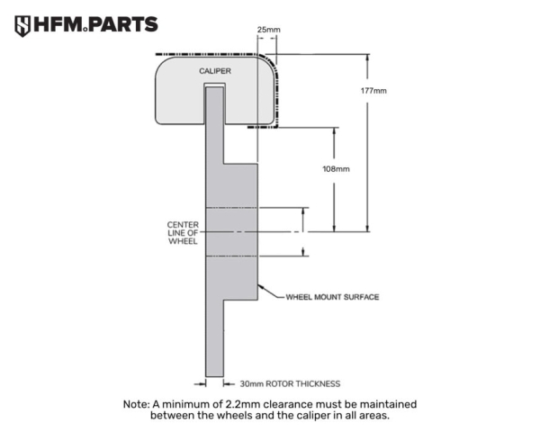 HFM.Parts 326mm Big Brake Kit Subaru BRZ ZD8