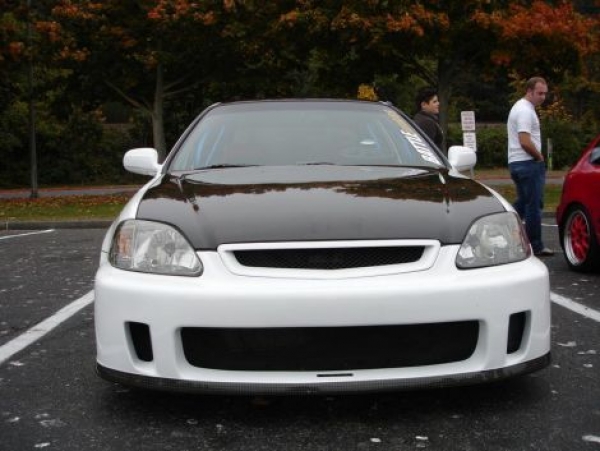 Honda Civic 99-00 Backyard Special Style FRP Bumper with Lip