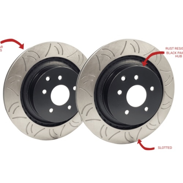Nissan R32 / R33 / R34 GTR HFM.Parts 340mm Hintere Bremsen Upgrade