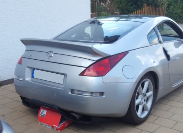 Nissan 350z Supermade Instant Gentleman Rear Duckbill Spoiler GFK
