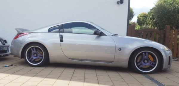 Nissan 350z Supermade Instant Gentleman Rear Duckbill Spoiler GFK