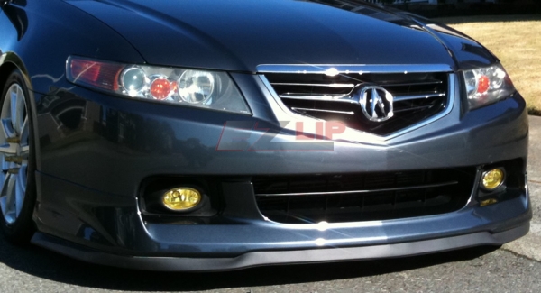 EZ-LIP COLORS RED FRONT BUMPER SPOILER LIP