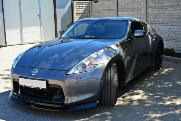 Maxton Nissan 370z FRONT SPLITTER Lippe ABS