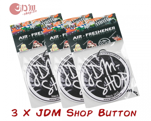 *3pcs Pack* JDM Air-Freshener JDM Shop Button - Jet Ice
