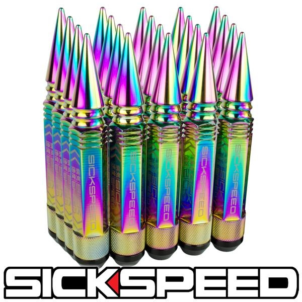 Steel Lug Nuts 3-Teilig 60/80mm M14x1,5 / 1/2x20unf Wheel Nuts - SICKSPEED