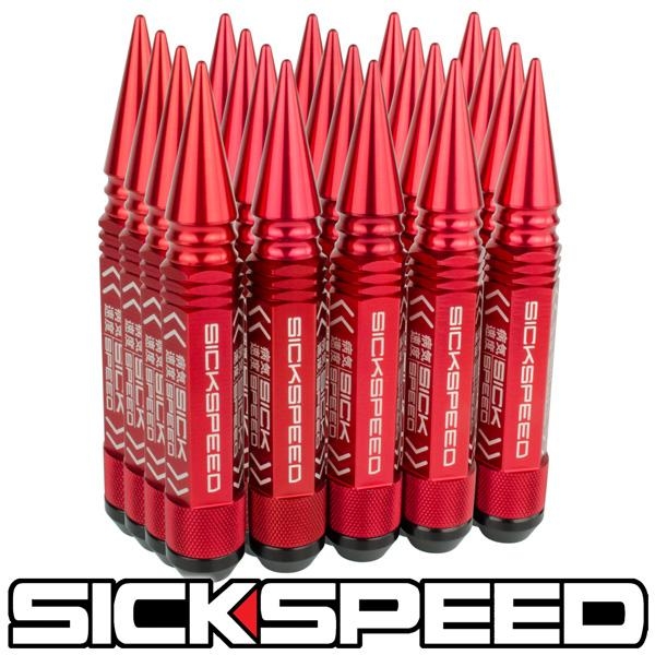 Steel Lug Nuts 3-Teilig 60/80mm M14x1,5 / 1/2x20unf Wheel Nuts - SICKSPEED